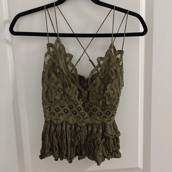 Free People Adella Lace Cami - Picture 3 of 6